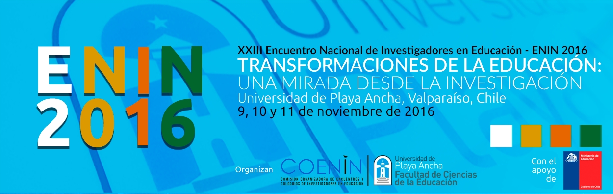 ENIN -2016 Plazo para el envío de trabajos se amplía hasta el 23 de septiembre