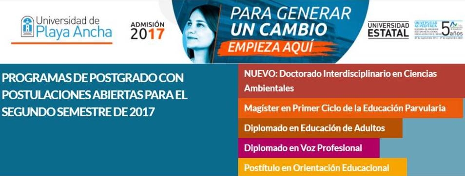 ABIERTAS POSTULACIONES DIPLOMADO EDUCACION DE ADULTOS 2017