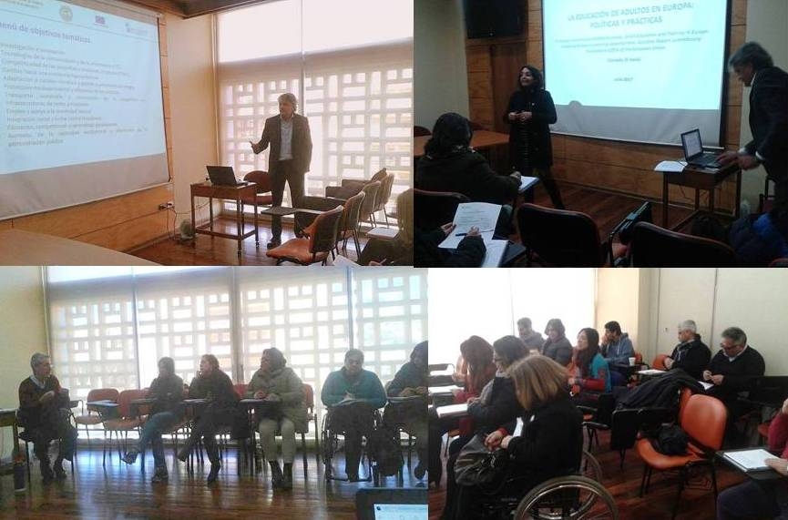 Expositores internacionales en Magíster de Educación de Adultos