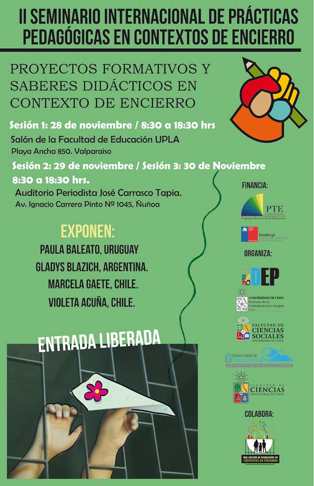 II Seminario Internacional de Prácticas Pedagógicas en Contexto de Encierro