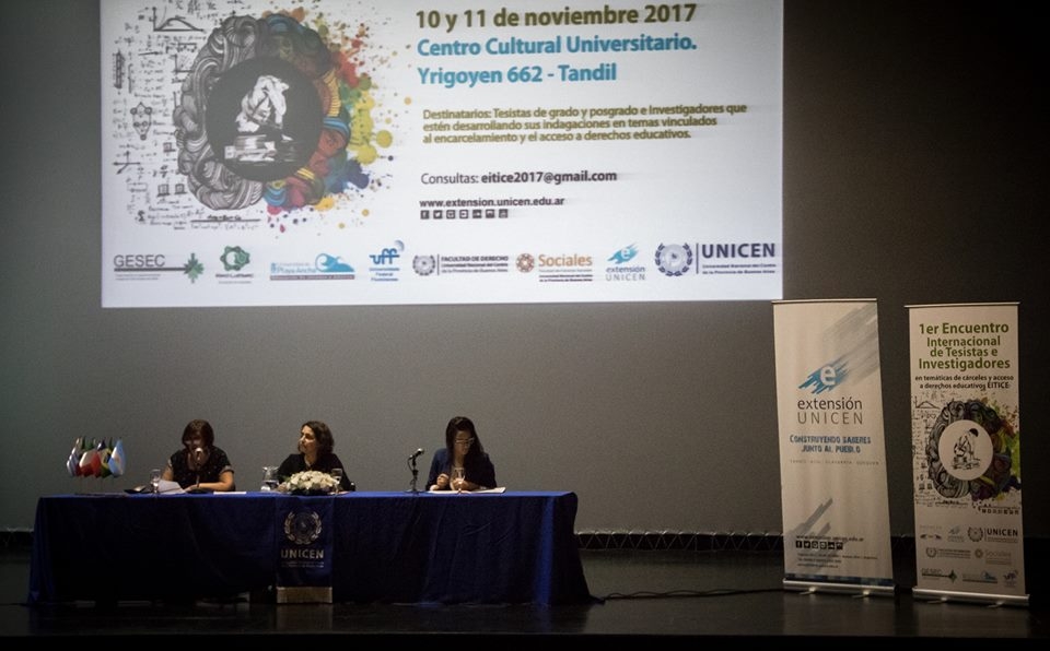 Epja-Upla en «Primer encuentro de tesistas e investigadores en temáticas de cárcel y acceso al derechos educativos EITICE.